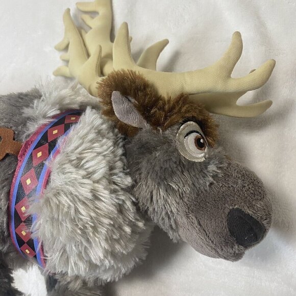 Disney Store Frozen On Ice Sven 16” Plush Stuffed Animal Toy Reindeer - Picture 10 of 12